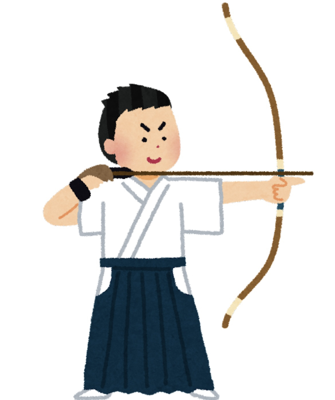 Illustration of a Japanese Archer